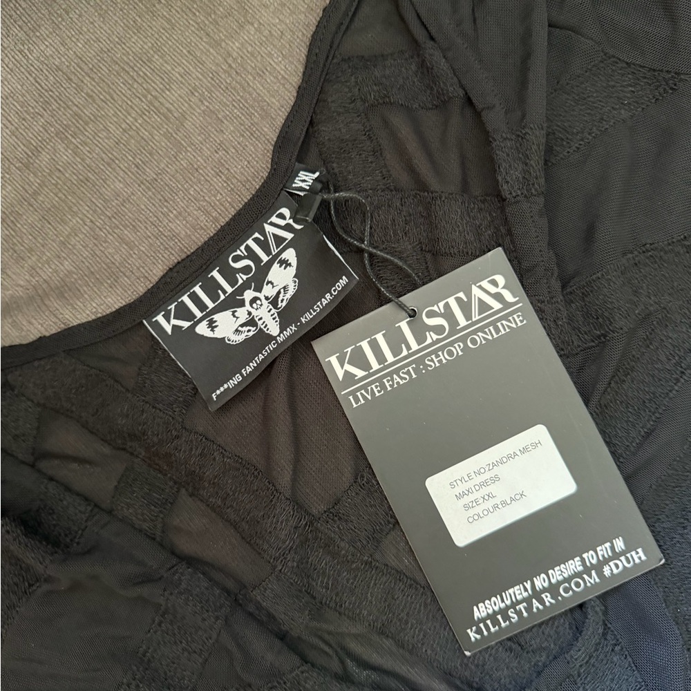 Killstar Zandra Mesh Maxi Dress - Picture 6 of 6